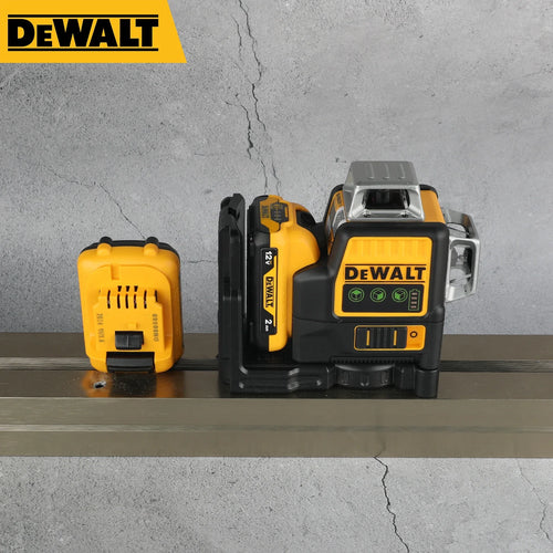 2026 DEWALT DW089LG nivel laser | 12 Lines 3 Sides 360° Horizontal Vertical | Outdoor Leveling Measurin