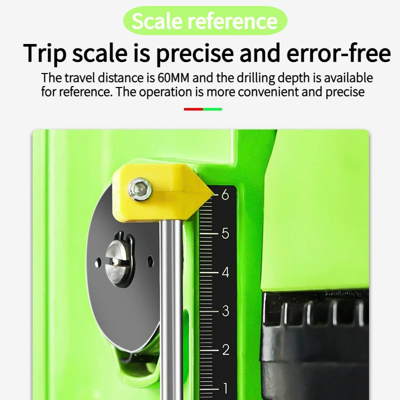 220V 710/1050W Bench Drill Press Milling Machine Small Drilling Milling Machine Household Multi-functional Industrial-grade Tool