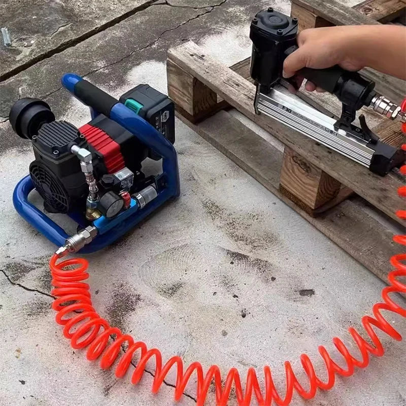 Lithium-ion Brushless 1.5L Air Compressor, High-pressure Portable Air Pump, Mini Silent Woodworking DIY Small Air Pump
